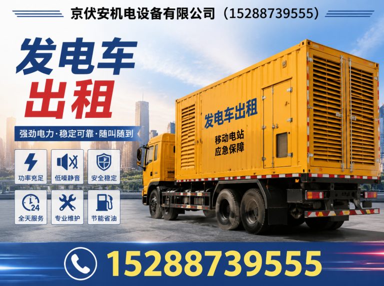 鞍山发电机租赁展示图