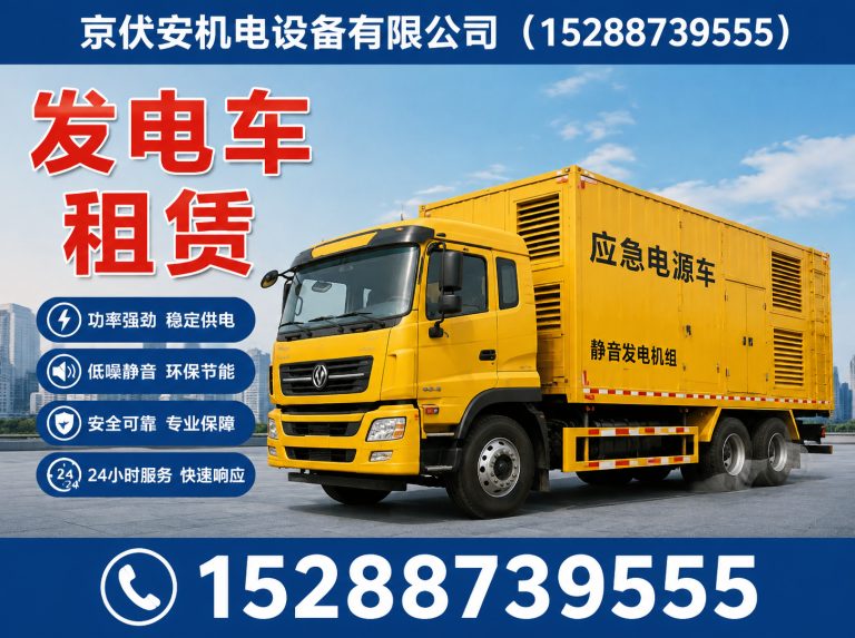 鞍山柴油发电机组出租展示图